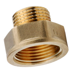 Переходник латунный ф 3/4