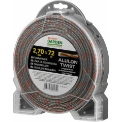 Леска для триммера STARTUL GARDEN ALULON TWIST ф 2,7 мм х 72 м витой квадрат (ST6046-27)
