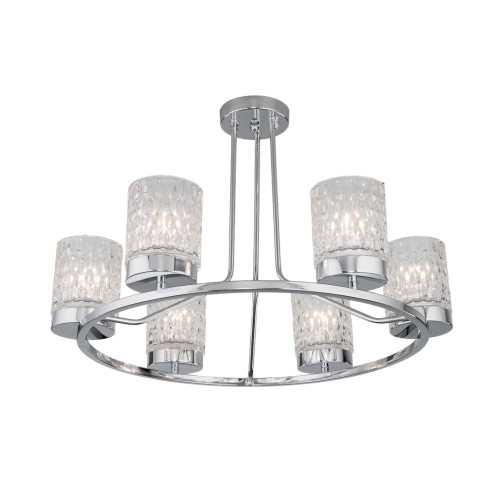 Светильник EUROSVET 60127/6 хром