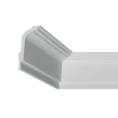 Плинтус потолочный ПРАЙМДЕКОР R-80 XPS 70/35  (75)