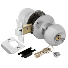 Защелка DK672 CP-ET (6072 CP-E) (кл./фик.) хром (25217) (PUNTO)