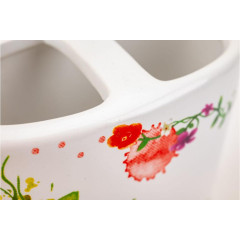 Держатель для зубных щеток Летнее настроение, керамика, TBH-SUM, 6515 Рыжий Кот