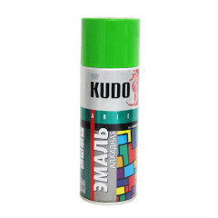 Эмаль аэрозольная KUDO унив САЛАТОВАЯ 520мл RAL 6018 KU-10088