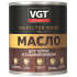 Масло VGT для террас и садовой мебели ДУБ ТЕМНО-СЕРЫЙ 0,75л