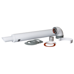 Комплект коаксиальный VIVAT ф 60/100 1,22м (универсальный) с антиоблед. наконечником VTL-01-1