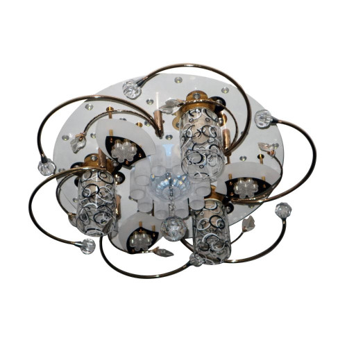 Светильник ЭкономСвет 70014/3WT WT+BK RC WTLED