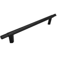 Ручка мебельная рейлинг EVA VERGE 96мм(L=140мм) графит(КА-1065470)