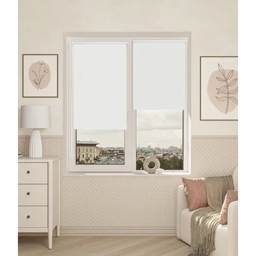 Рулонные жалюзи Блэкаут БОЛИД 98*175 цвет белый