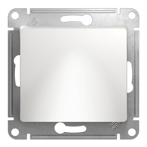 Розетка вывода кабеля Glossa бел. SchE GSL000199