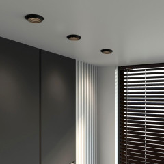 Свет. точ. ES 25007/01 GU10 чёрный