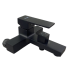 Смеситель для ванны FRAP F3291-26 чёрный
