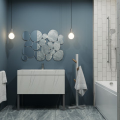 Ванна акриловая ТРИТОН Прага 170х70см на раме