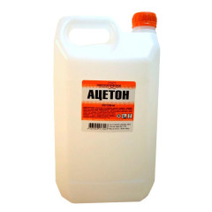 Ацетон НижегородХимПром БТ-4 технический 5 л, 3,5 кг