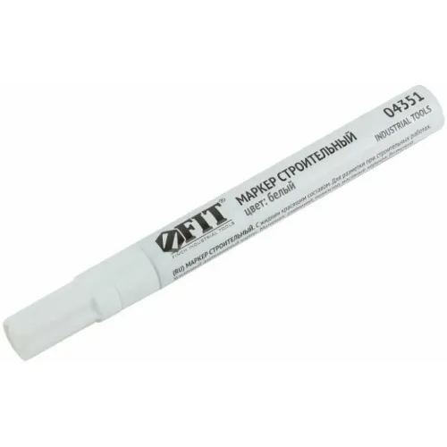 Маркер FIT белый, с красящим составом (04351)