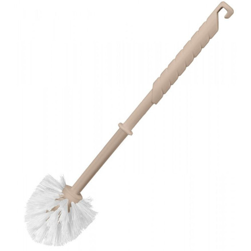 Ёрш для туалета без подставки RAMBAI 7см, ручка 36см, бежевый 221302727/01