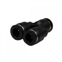 Тройник Y-образный, цанговый зажим 10 мм