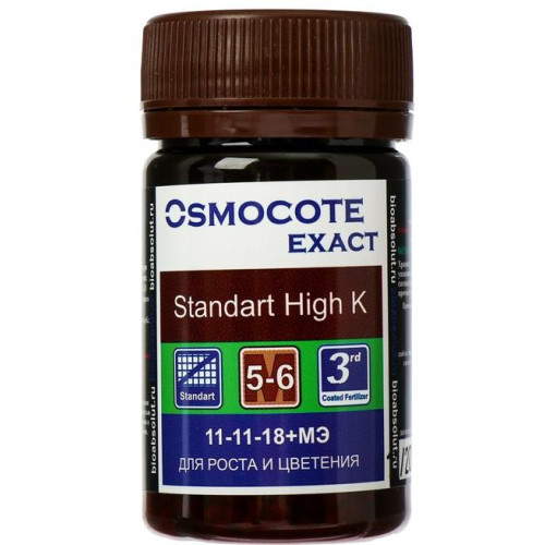 Удобрение Osmocote Exact Standard High K 1,5 MgO+МЭ, 50мл (4716052)