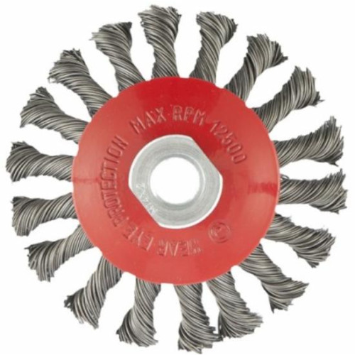 Щетка для УШМ MATRIX с наклоном 115 мм (74610)