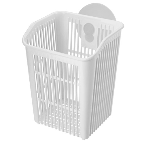 Держатель подвесной на присосках ECONOVA белый, 9,4х9,5х12 см, Helper 433227416