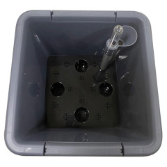 Горшок для цветов MUNCHEN с автополивом, утренний туман 20л (231982)