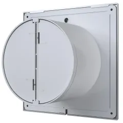 Вентилятор осевой вытяжной D100 SLIM 4C gray metal