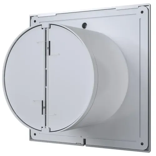 Вентилятор осевой вытяжной D100 SLIM 4C gray metal