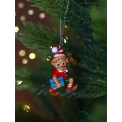 Украшение ёлочное Сказочный ключик 7см полирезина (8\3883)