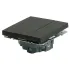 Выключатель 3-кл ЭМИЛИ черный RSW10-5108-05