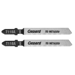 Пилки для лобзика GEPARD T118А 2шт (GP0612-01)