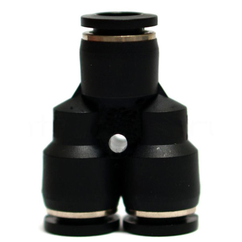 Тройник Y-образный, цанговый зажим 10 мм