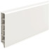 Плинтус прямоугольный 80мм 2,2м ИдеалДюра (ИД-ПП80 037 Молочно-белый)