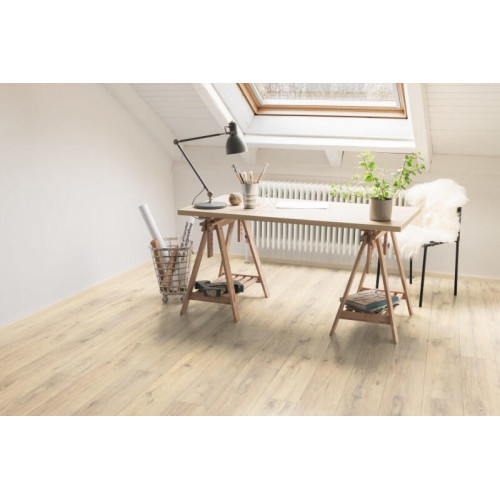 Ламинат WOODSTYLE Bravo Дуб Сомерсет 1291х193х8 (1,993 м2 в уп.), 33 класс