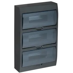 Бокс ЩРН-П-36 модуля навесной пластиковый черный IEK MKP12-N-36-41-K02 (1330861)