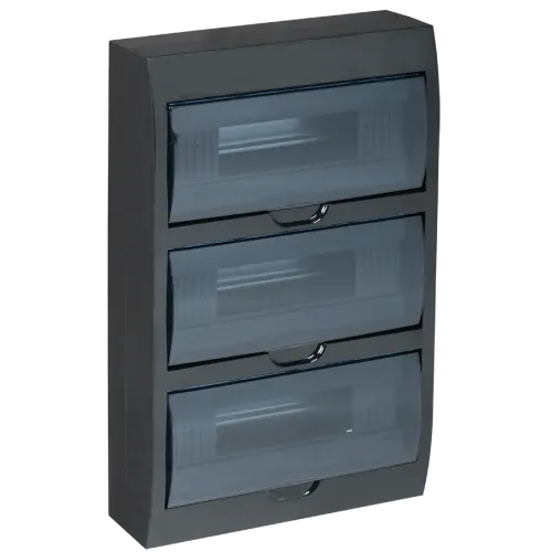 Бокс ЩРН-П-36 модуля навесной пластиковый черный IEK MKP12-N-36-41-K02 (1330861)