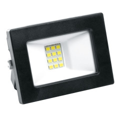 Прожектор (LED) 10Вт 900лм дневн. 6500К IP65 чёрный SAFFIT SFL90-10