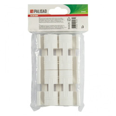 Зажим PALISAD для крепления плёнки к каркасу парника 20мм 10шт (64426)