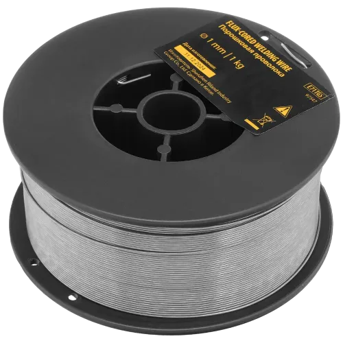 Проволока сварочная порошк. DENZEL 1,0мм 1,0кг (E71TGS) (97547)