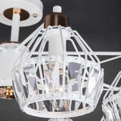 Светильник EUROSVET 70075/8 белый(38м2)