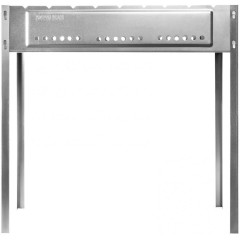 Мангал PALISAD 700х300х700м, с ребрами жесткости (69548)