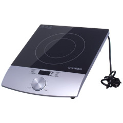 Эл. плита индукционная HYUNDAI HYC-0102 серебристый/черный