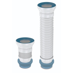 Гибкий удлинитель для унитаза ZEGOR ф110 L=500мм (G701-2)