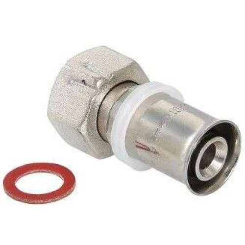 Муфта пресс с накидной гайкой VT ф 20 мм х 3/4