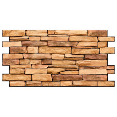 Панель ПВХ  Artdekart Мозаика 980*498*0,3 СЛАНЕЦ ПЕСОЧНЫЙ