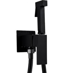 Душ гигиенический FRAP F7505-6 со смесителем, черный