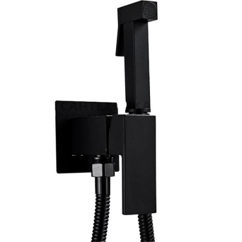 Душ гигиенический FRAP F7505-6 со смесителем, черный