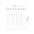Шторка для ванной IDDIS полиэстер 240x200cм BD05P24i11