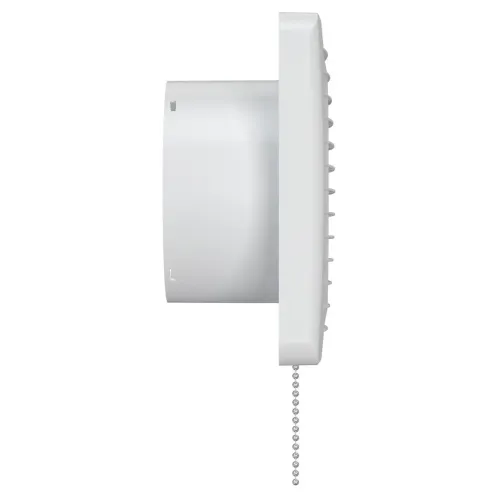 Вентилятор осевой вытяжной D100 ERA 4-02 с антимоскитной сеткой, шнуровым тяговым выключателем