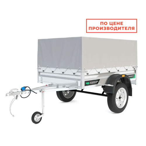 Прицеп ТИТАН 2013 (2000х1300, борт h=300, Тент+каркас h=600)