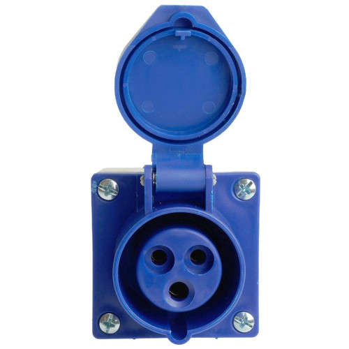 Розетка О/У STEKKER 2P+PE 16A IP44 ST-113 RST16-113-44 49432
