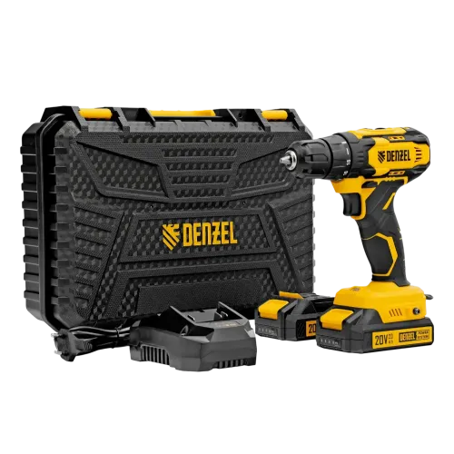 Шуруповерт DENZEL CDQ-20 (26118) (*15)